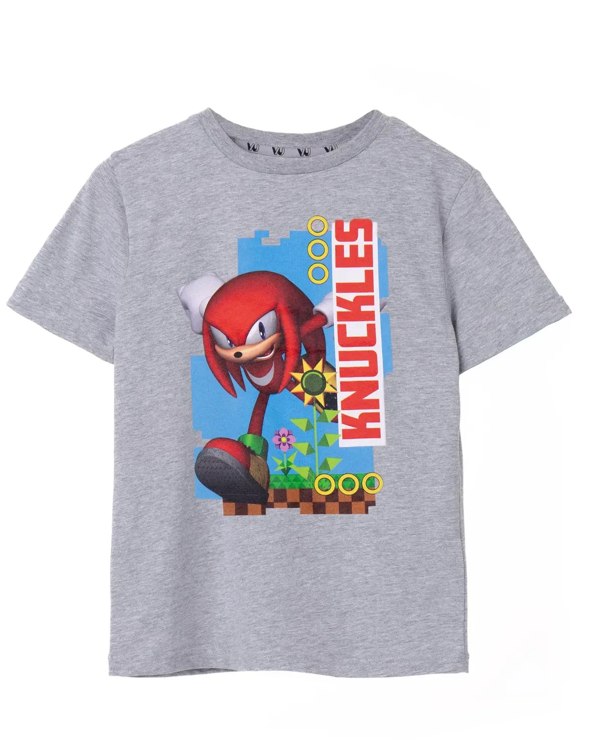 Детская футболка с коротким рукавом Sonic The Hedgehog, Grey