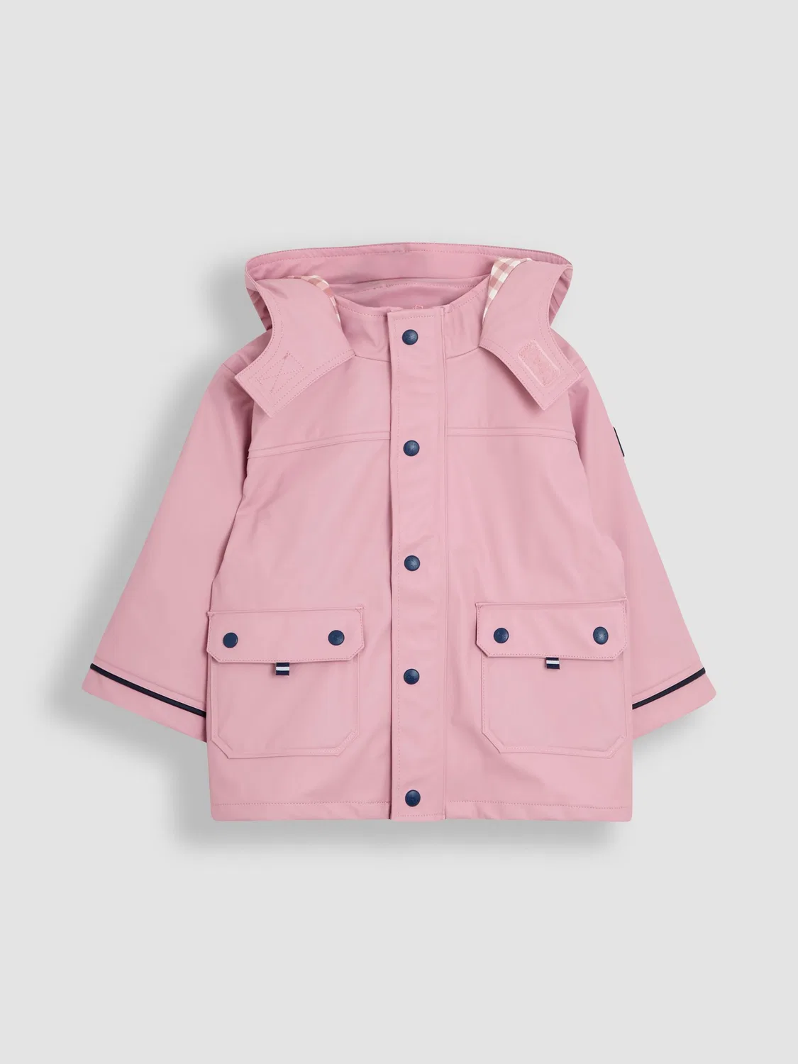 Куртка рыбацкая, водонепроницаемая, Fishermans Jacket Jojo Maman Bébé, dusky pink — фото 2