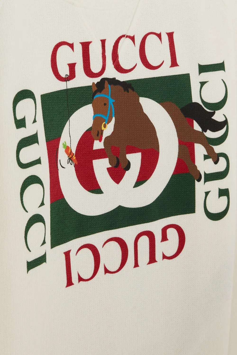 Свитшот хлопковый GG Gucci — фото 3