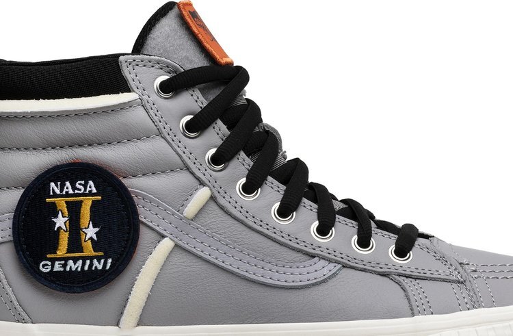 Кеды Vans NASA x Sk8-Hi 46 MTE DX Space Voyager ComplexCon Exclusive, серебряный — фото 2