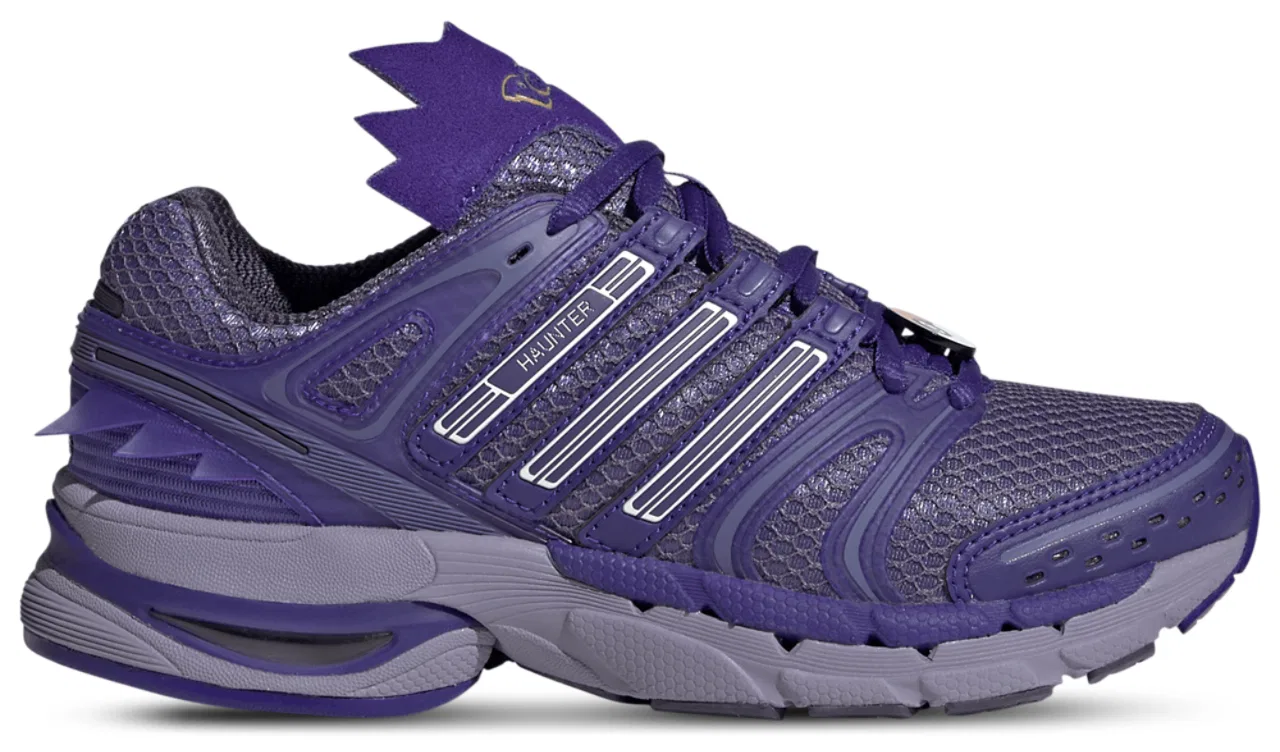 Детские кроссовки для мальчиков с дышащим сетчатым верхом Adidas Originals x Pokemon Adistar Control 5, Purple/Energy Ink/Magic Lilac