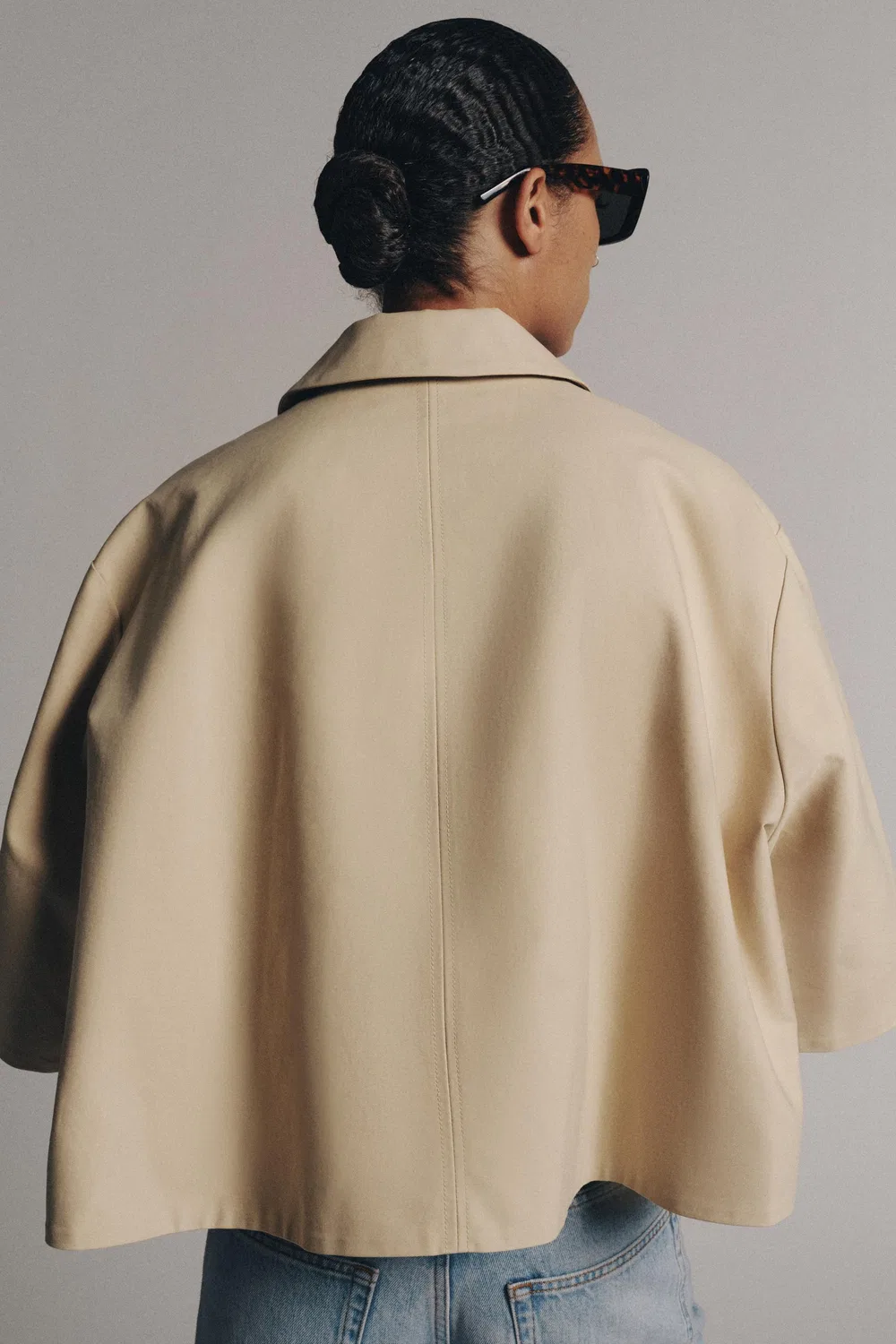 Короткая куртка из коллекции ZW ZARA, Beige — фото 3