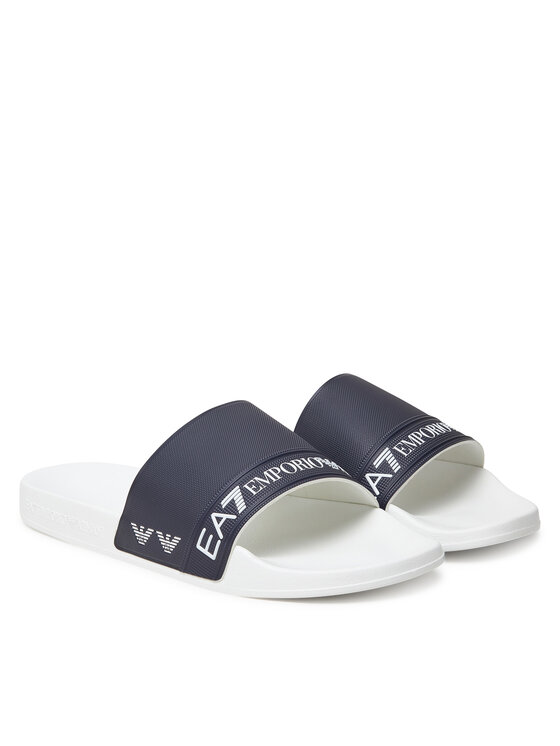 Мюли 7X000110 AF15128 M0114 Ea7 Emporio Armani, синий — фото 2