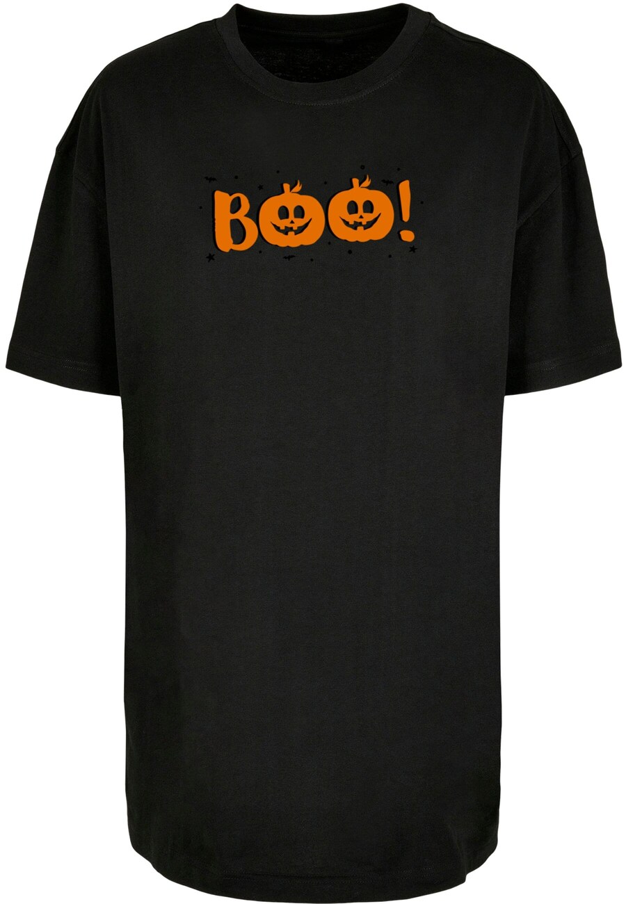 

Топ оверсайз Merchcode Oversized Shirt Halloween - Boo Pumpkin, черный