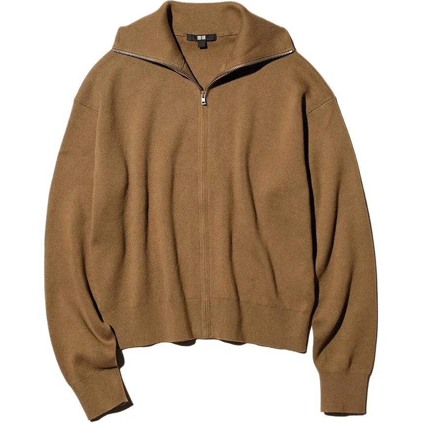 Женский джемпер UNIQLO, 35 Light Umber
