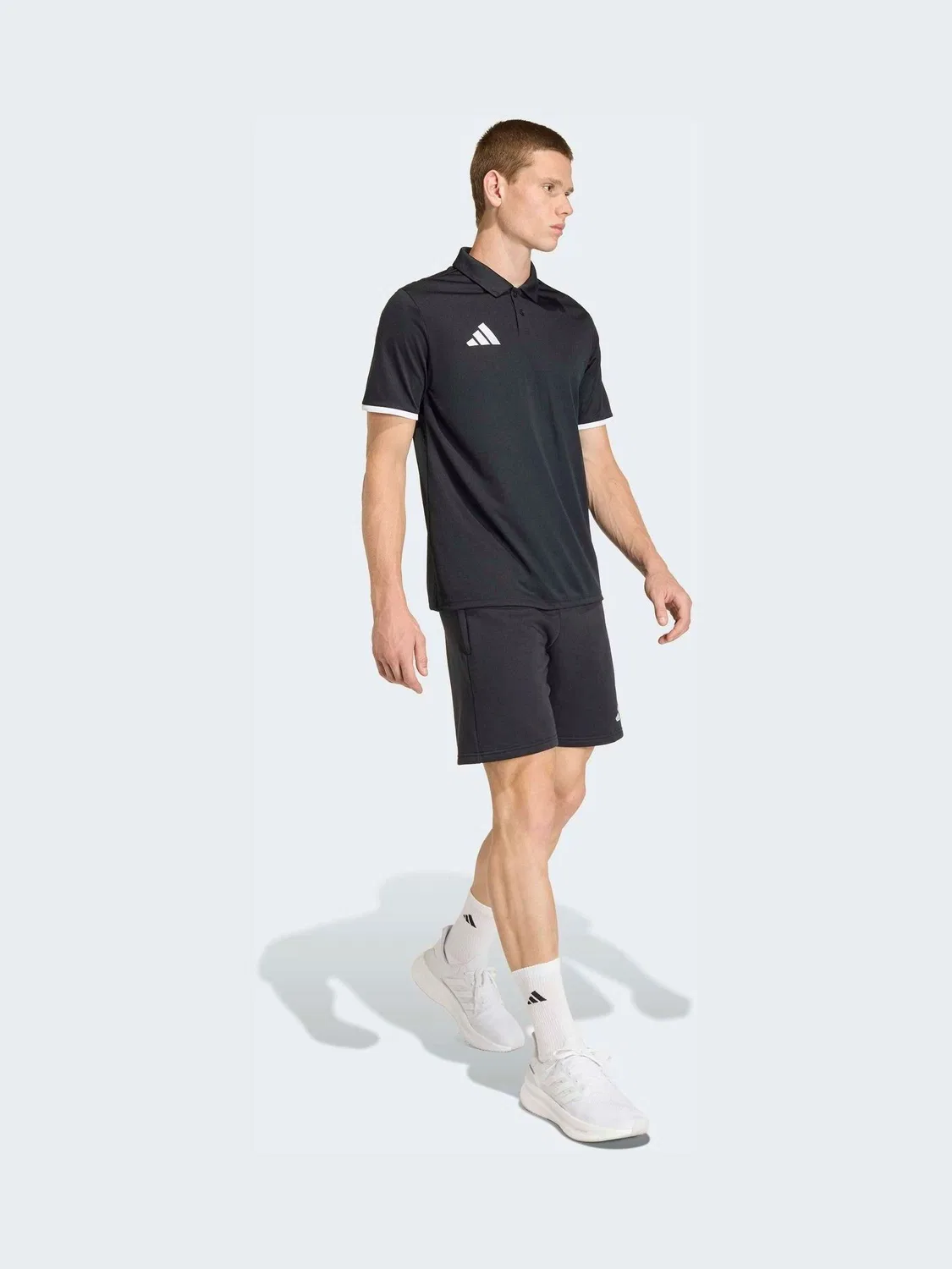 Поло adidas ENT26, черный — фото 3
