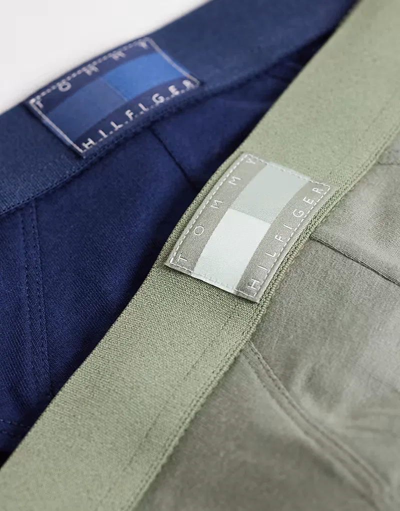 Трусы Heritage 3 шт Tommy Hilfiger, Utl Sge/Ptch Blu/Nws — фото 3