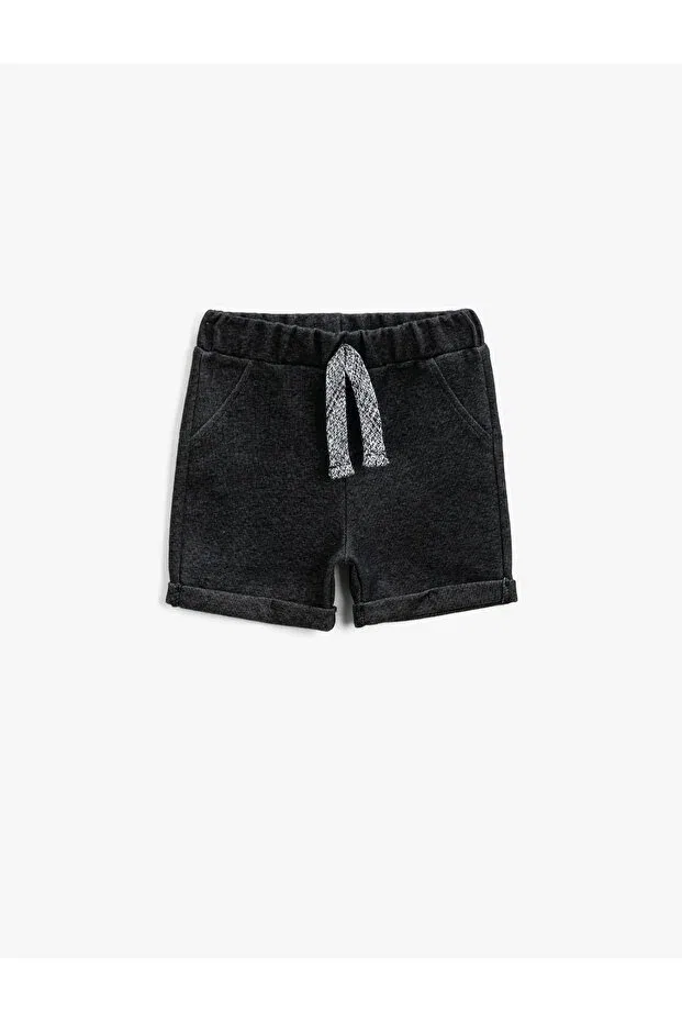 Детские шорты для мальчиков хлопковые Koton, Medium Indigo/740