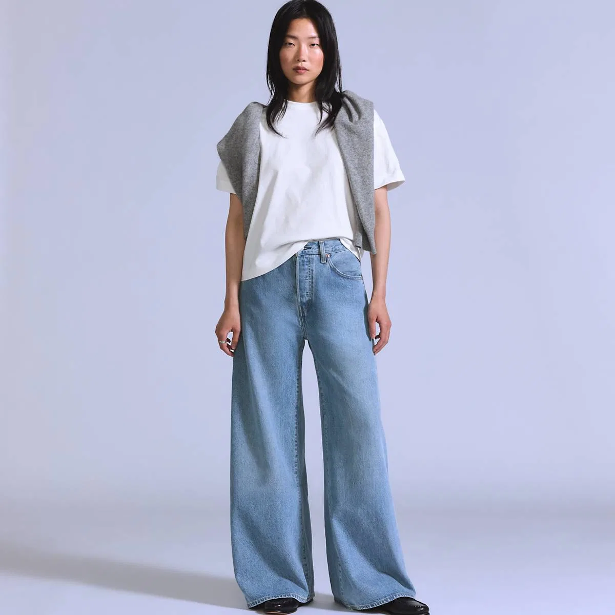 Женские джинсы максимального свободного кроя Levi's, Marquis - Blue