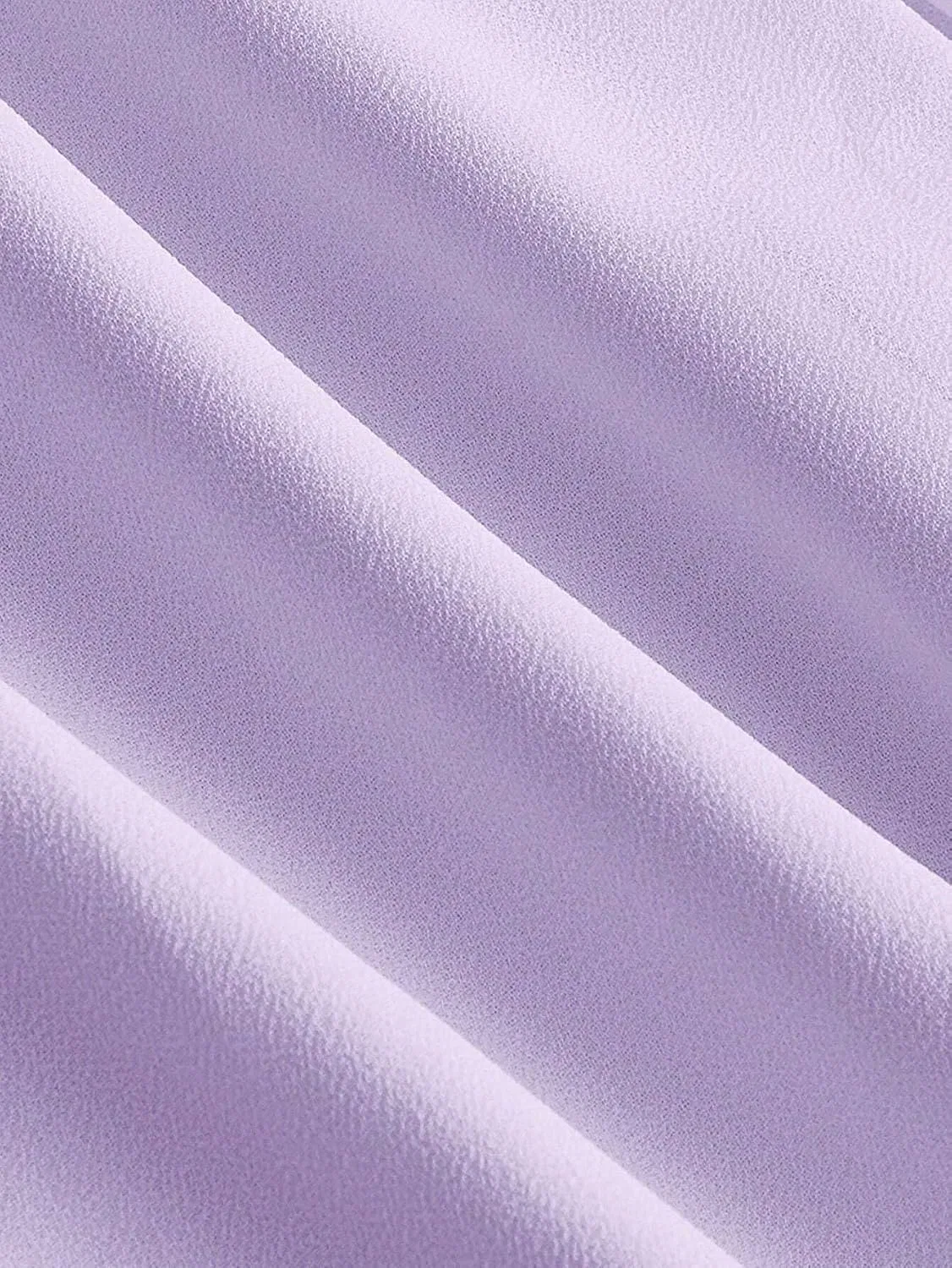 Женское повседневное платье A-силуэта с квадратным вырезом Generic, Purple — фото 4