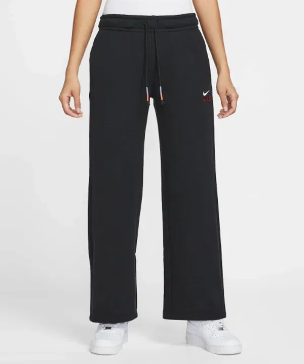 Флисовые широкие брюки LNY, Nike, черный