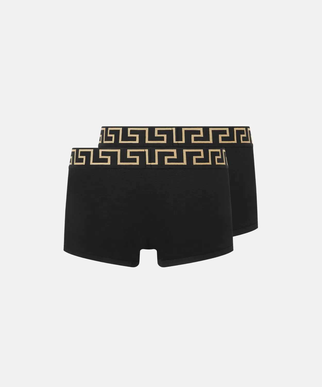 Мужские боксеры с принтом, комплект из 2 шт., Greca Border VERSACE, Black — фото 4