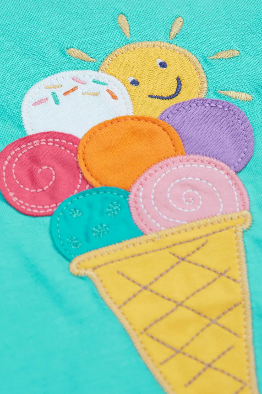 Футболка с принтом Harmony Frugi, Blue — фото 3