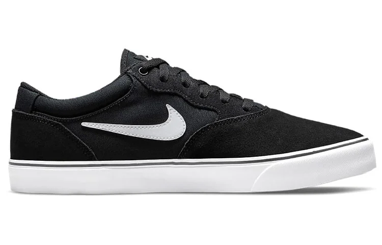 Кроссовки Nike SB Chron 2, черный/белый — фото 2