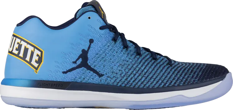 

Кроссовки Air Jordan 31 Low Marquette, синий