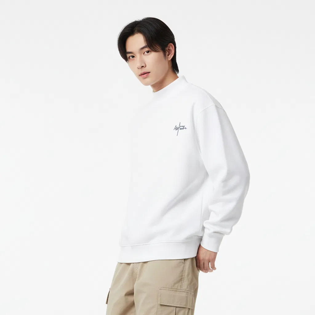 Детский свитшот с принтом CITY BOY MINISO, Navy Blue — фото 4