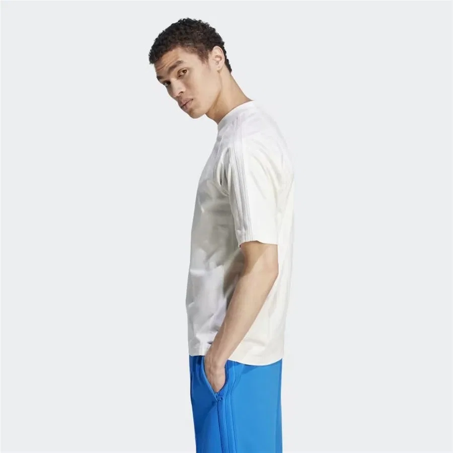 Футболка с коротким рукавом Blue Version Essentials Short Sleeve adidas, Белый — фото 2