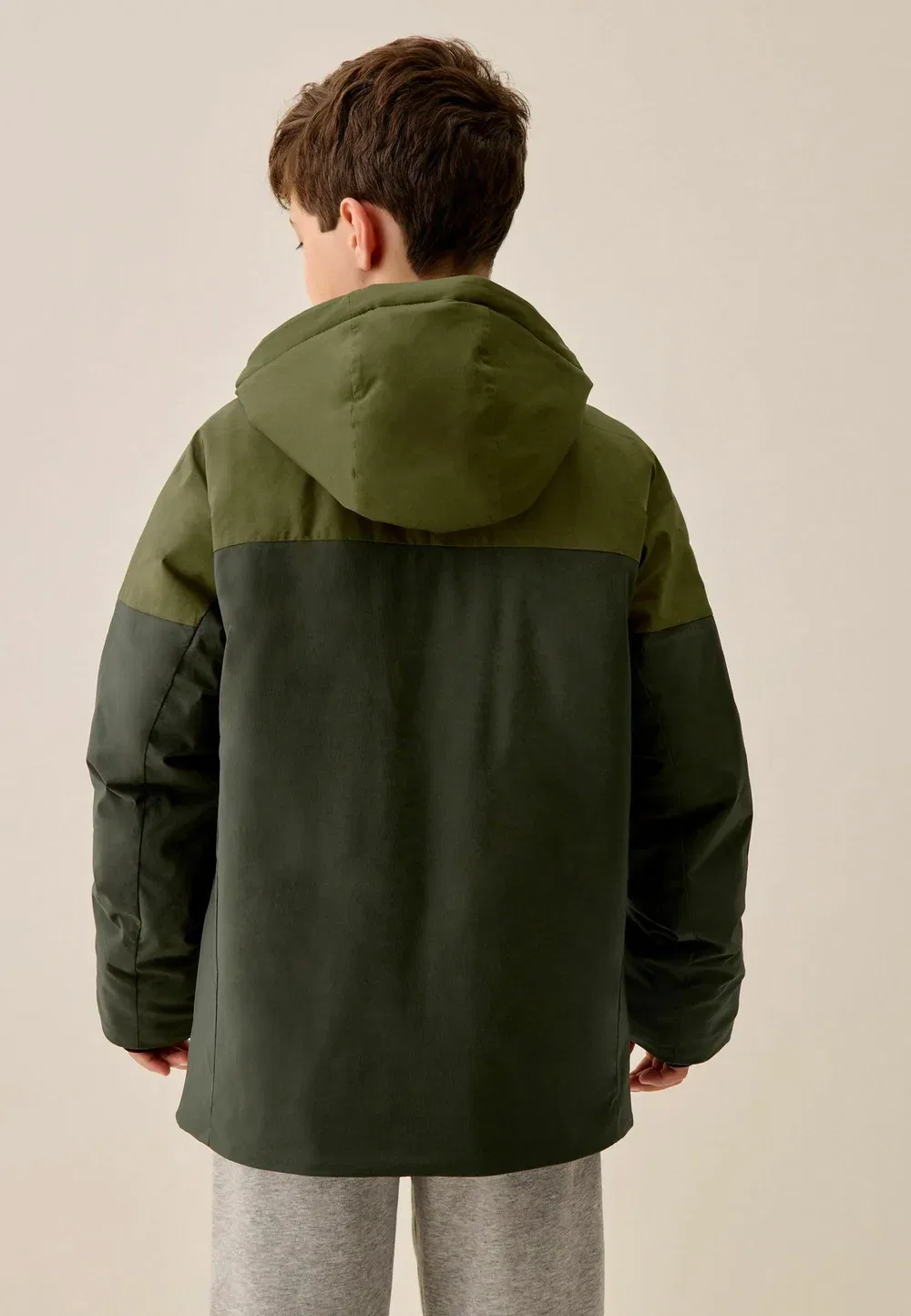 Куртка стандартного кроя - легкая куртка Next, Khaki Green — фото 2