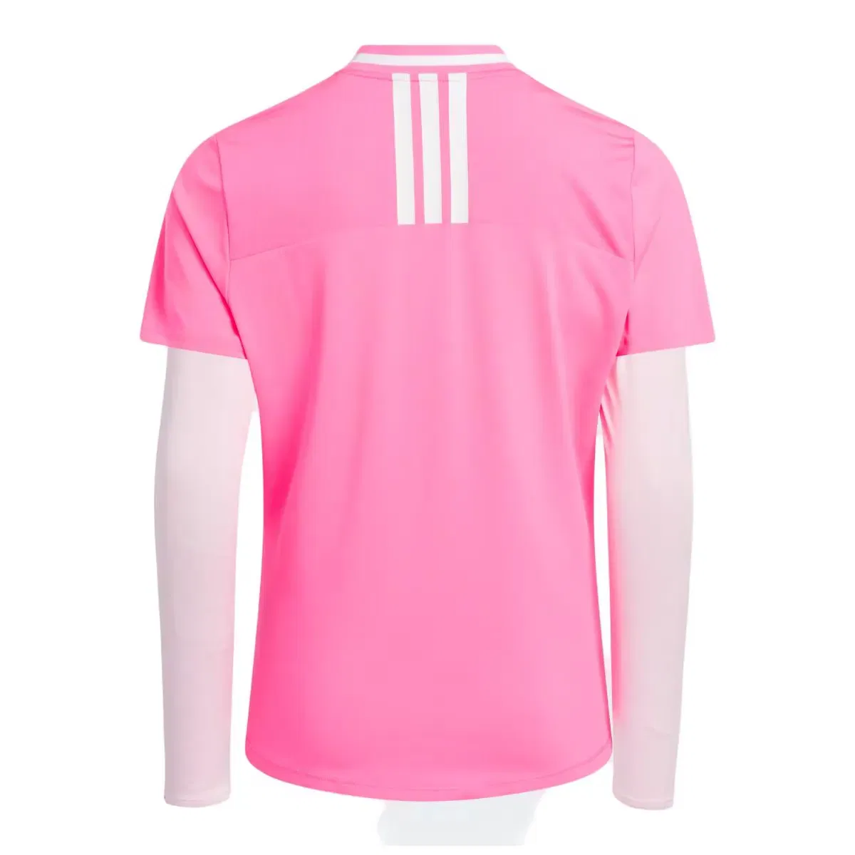 Детское поло для девочек с длинным рукавом PERFORMANCE AEROREADY 3 IN 1 POLO adidas, Rosa — фото 2