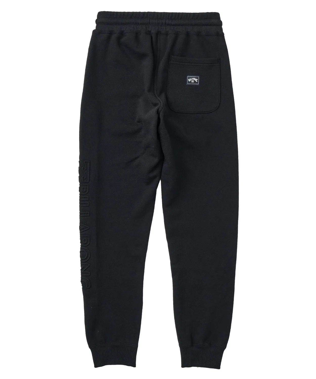 Детские спортивные штаны с логотипом BILLABONG, EMBOSS Logo Pant, Black — фото 2