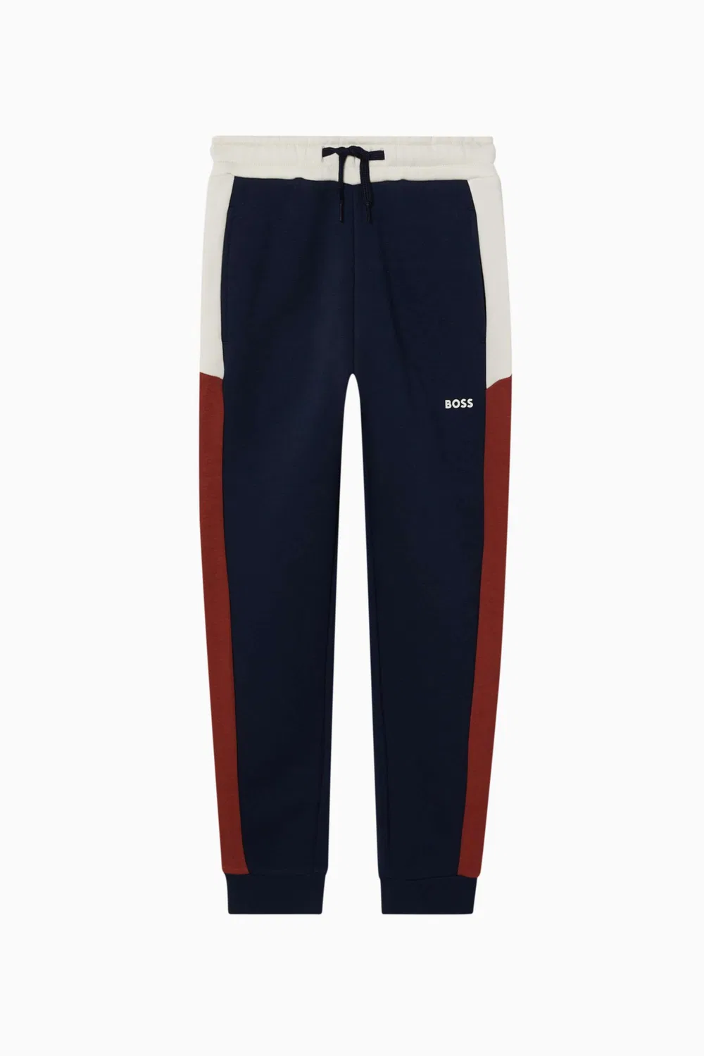 Штаны спортивные с цветными блоками BOSS Kidswear