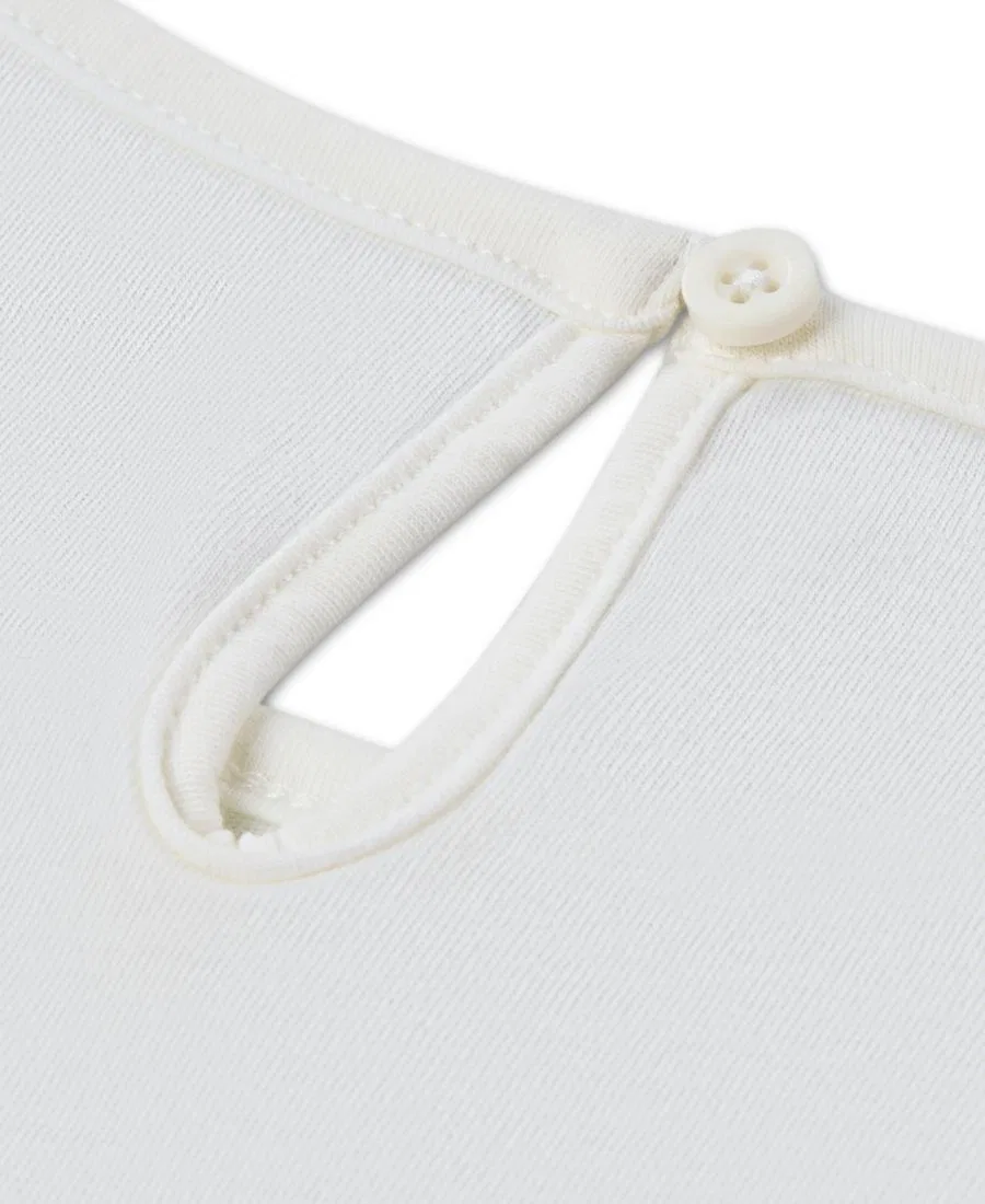 Комплект из футболки с принтом и брюк-клеш, Bear Short-Sleeve T-Shirt and Flared Pants Levi's, White/Blue — фото 4