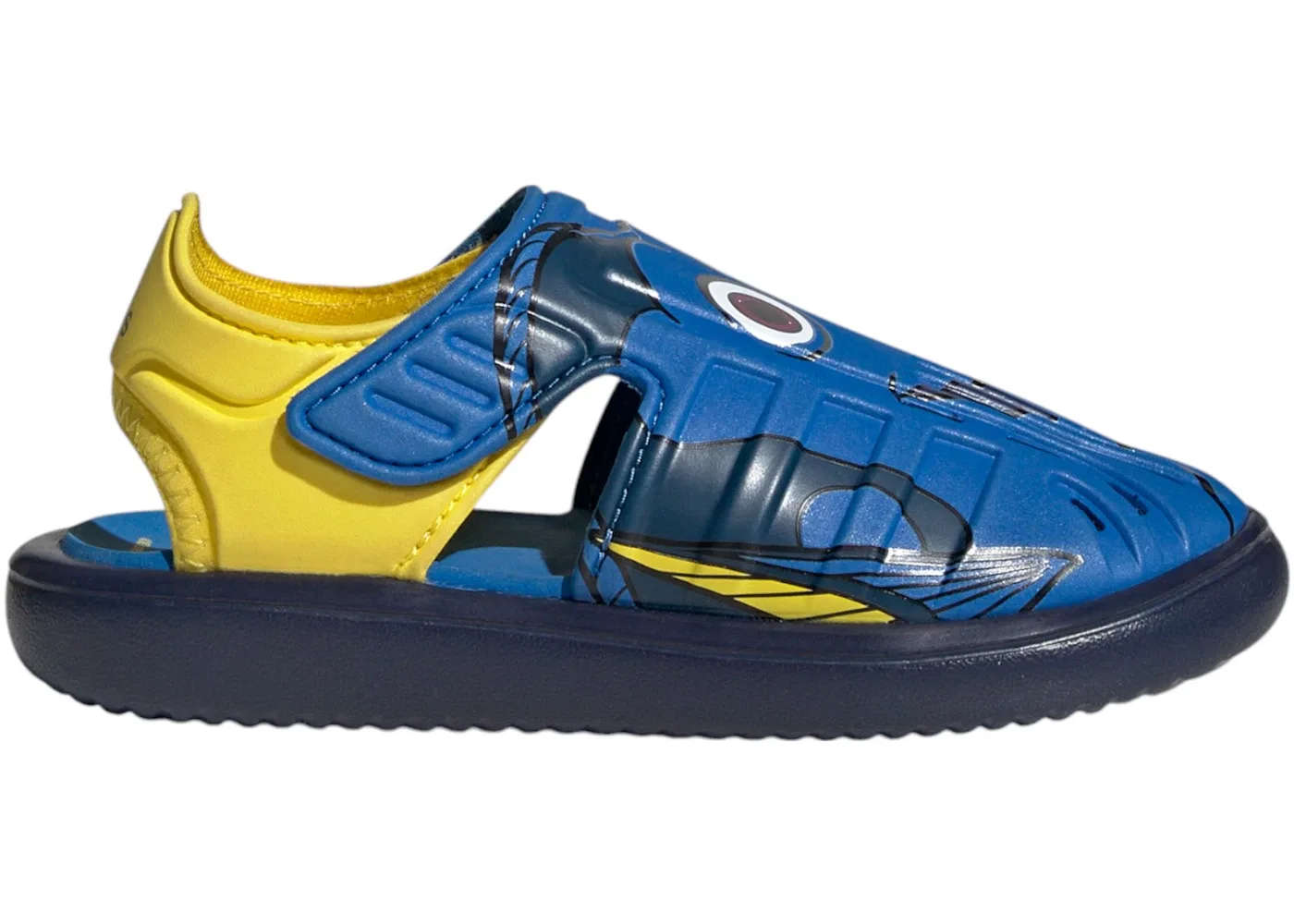 Детские сандалии для водных видов спорта с принтом Pixar Adidas, Bright Royal Bright Royal Dark Blue