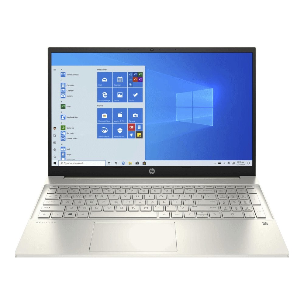 Ноутбук HP Pavilion 15-eg0070wm 15.6" FullHD 8ГБ/512ГБ i7-1165G7, золотой, английская клавиатура — фото 2