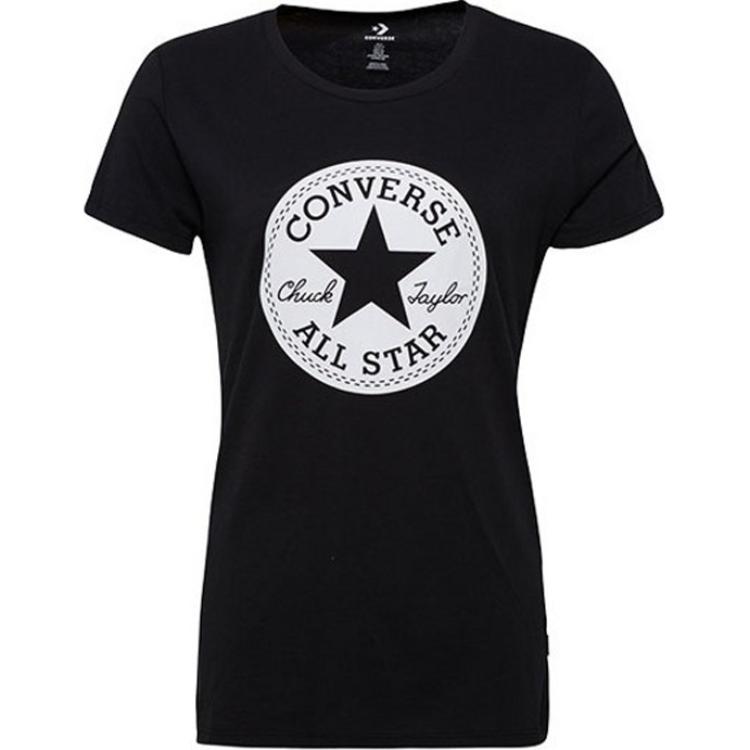 

Converse Футболка Chuck Patch Regular, женская, черная