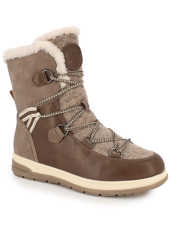 

Ботинки Kimberfeel Winterstiefel Abigail, серо-коричневый