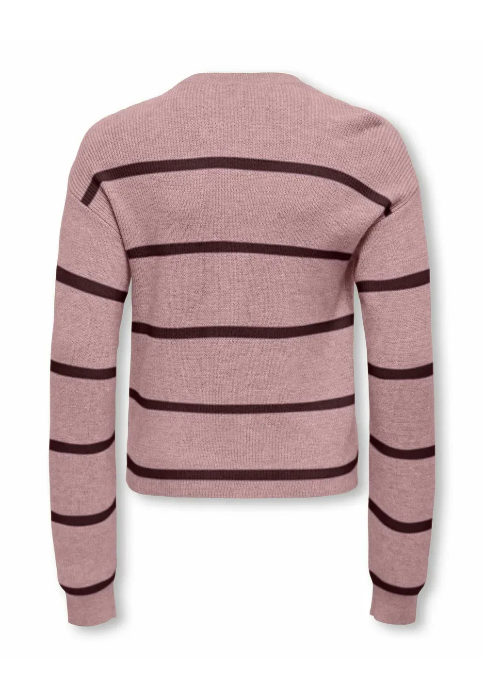Свитер Kogfranca life short stripe Only Girls, Keepsake Lilac — фото 2