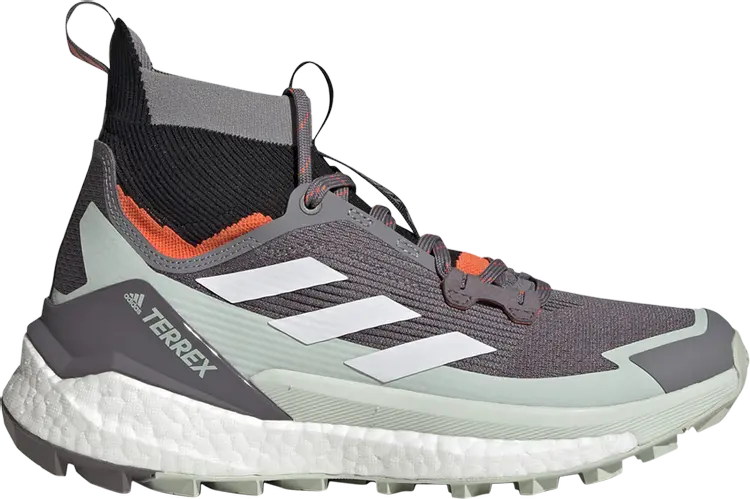 Ботинки Adidas Wmns Terrex Free Hiker 2 'Trace Grey Crystal White', серый
