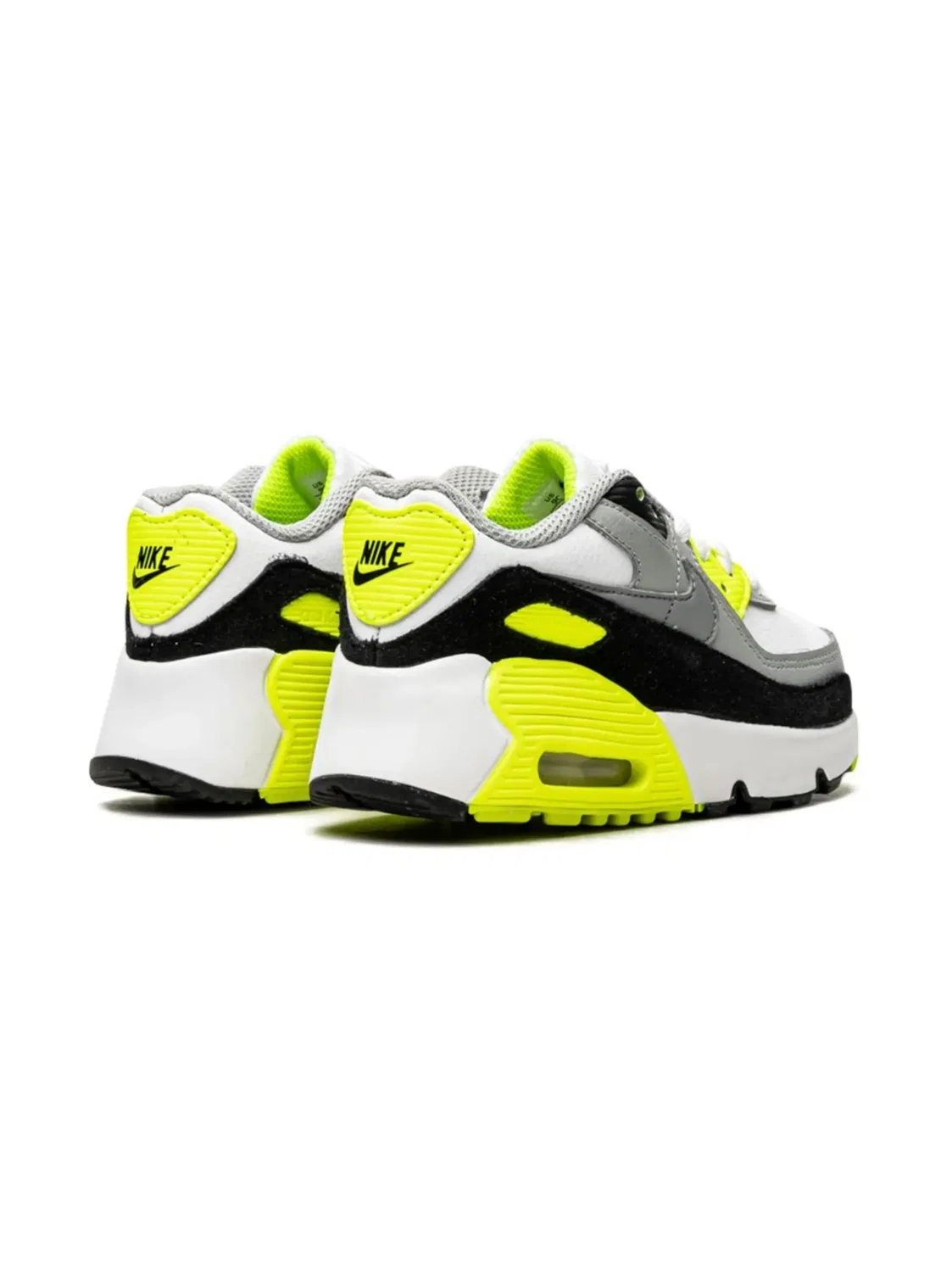 Nike Кроссовки Air Max 90 в сером и ярком волтовом — фото 3