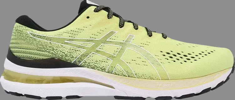 

Кроссовки gel kayano 28 4e wide 'glow yellow' Asics, желтый