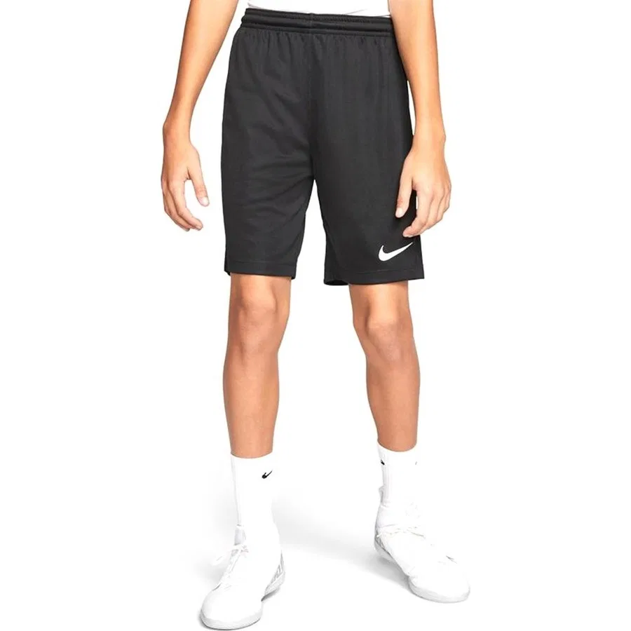 Детские спортивные шорты с принтом Dri-Fit Park Nike, Черный — фото 2