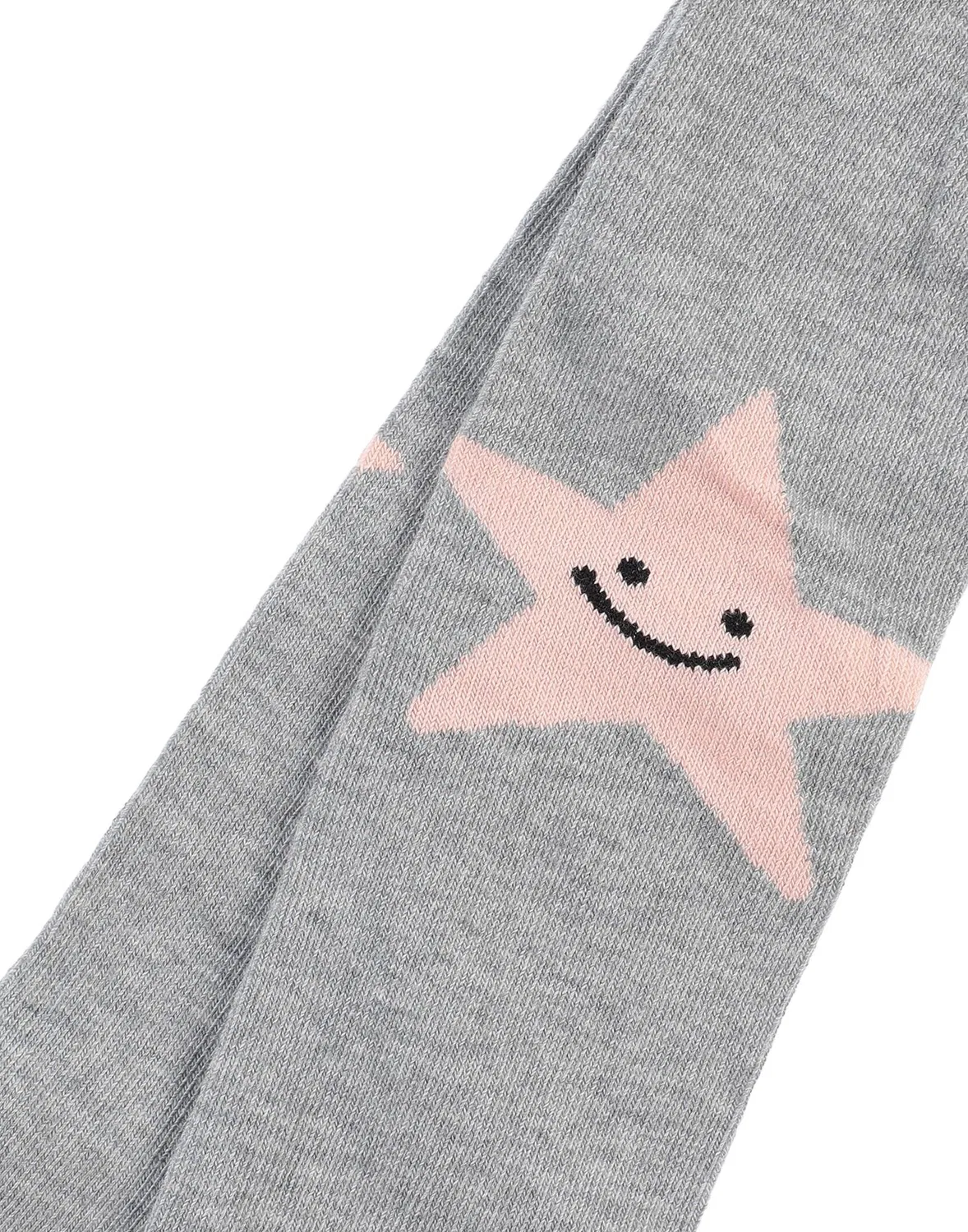 Детские носки для девочек хлопковые Stella Mccartney Kids, светло-серый — фото 2