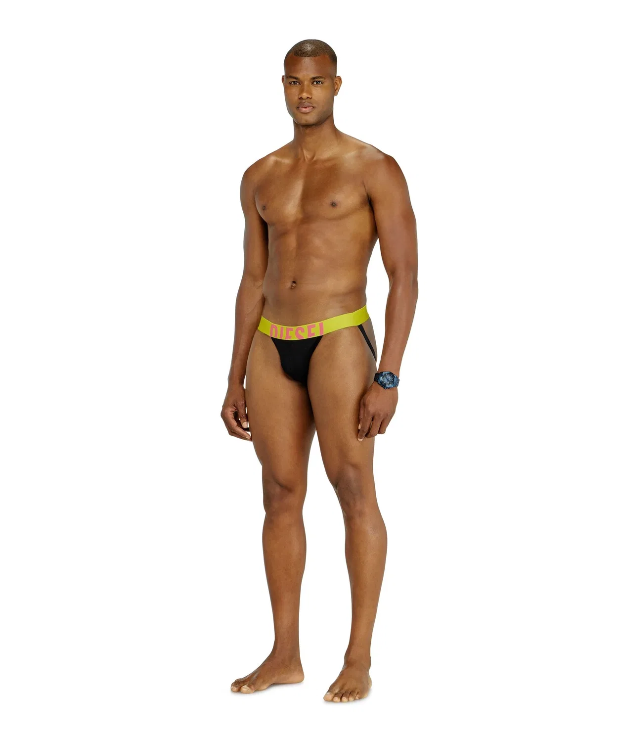 Мужской комплект джокстрапов с цветным поясом JOCKY-D-POP-3PACK DIESEL, Multi — фото 3