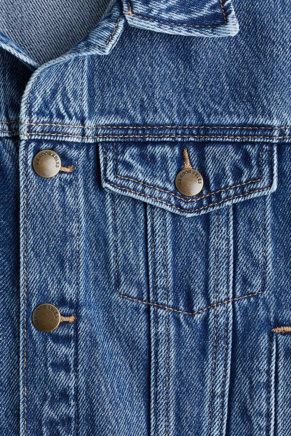 Объемная джинсовая куртка H&M, Denimblau — фото 2