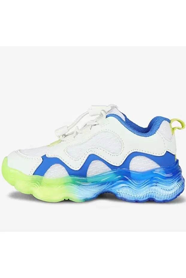 Детские спортивные кроссовки для девочек шнуровка Vicco sunday smart lace-up lighted orthopedic children's sports shoes Kocamanlar Ayakkabı, Blue — фото 2