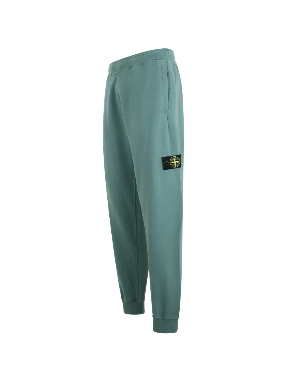 Спортивные брюки с нашивкой компаса Stone Island, зеленый — фото 3