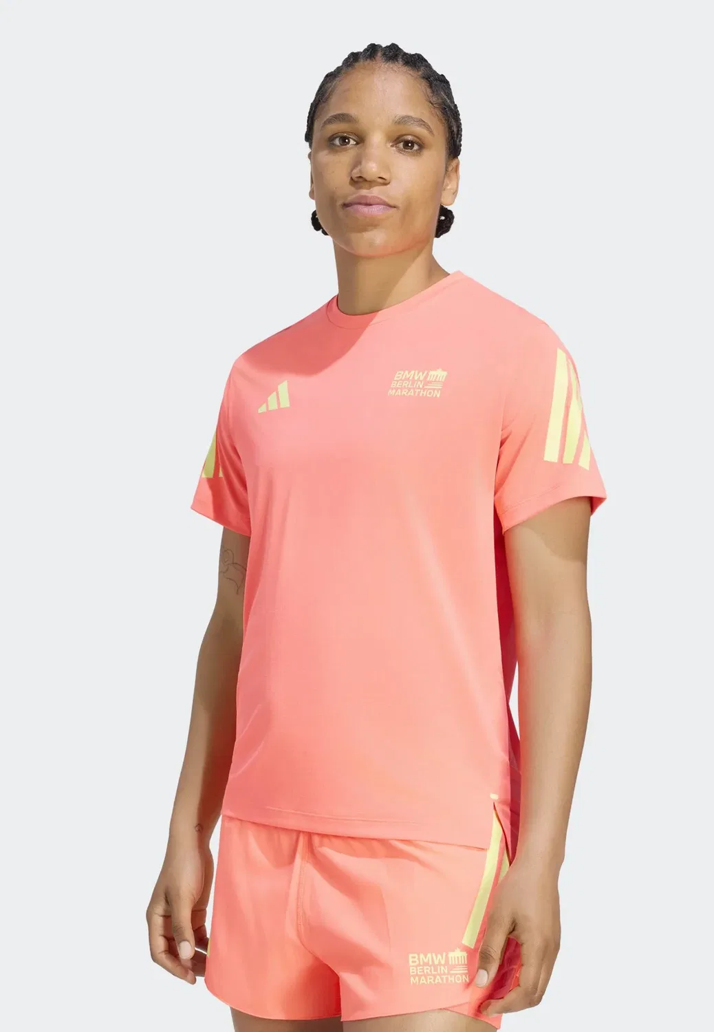 Ber26 футболка ss w - спортивная футболка Adidas Performance, Solar Turbo