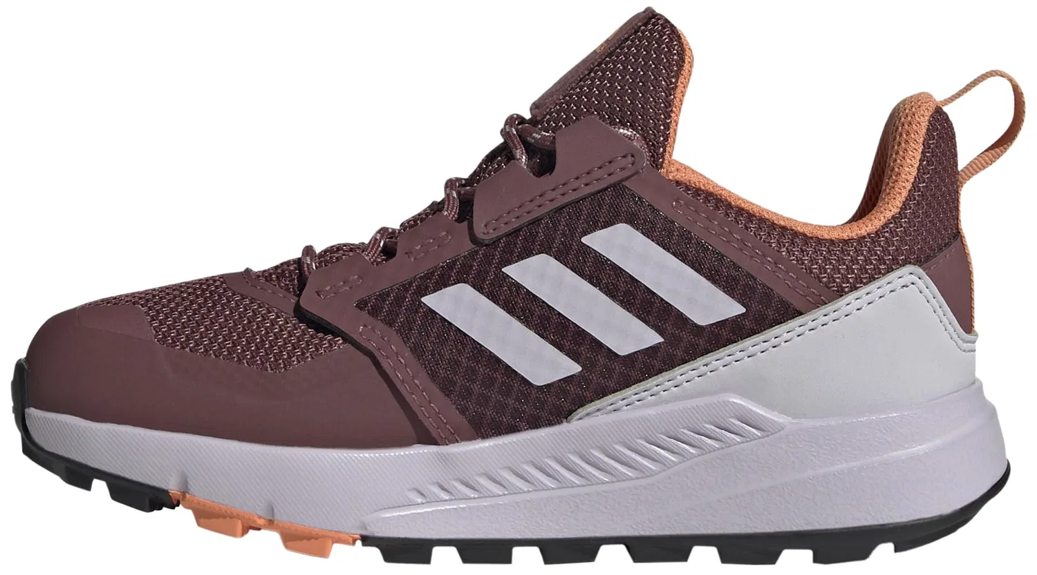 Детские ботинки для походов с водоотталкивающим верхом Terrex Trailmaker Rain.rdy Hiking Adidas, Quiet Crimson Silver Dawn Amber Tint