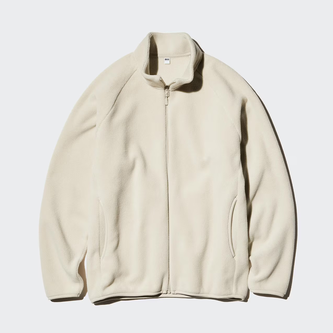 

Толстовка унисекс Uniqlo Fleece Zipped, 30 кремовый