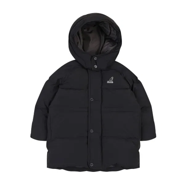 Пуховик длинный, rd 0109 Kangol Kids, charcoal