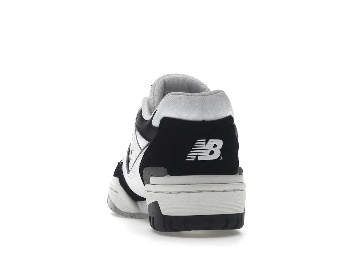 Детские кроссовки lifestyle с двухцветным верхом New Balance 550, White/Black/Rain Cloud — фото 4