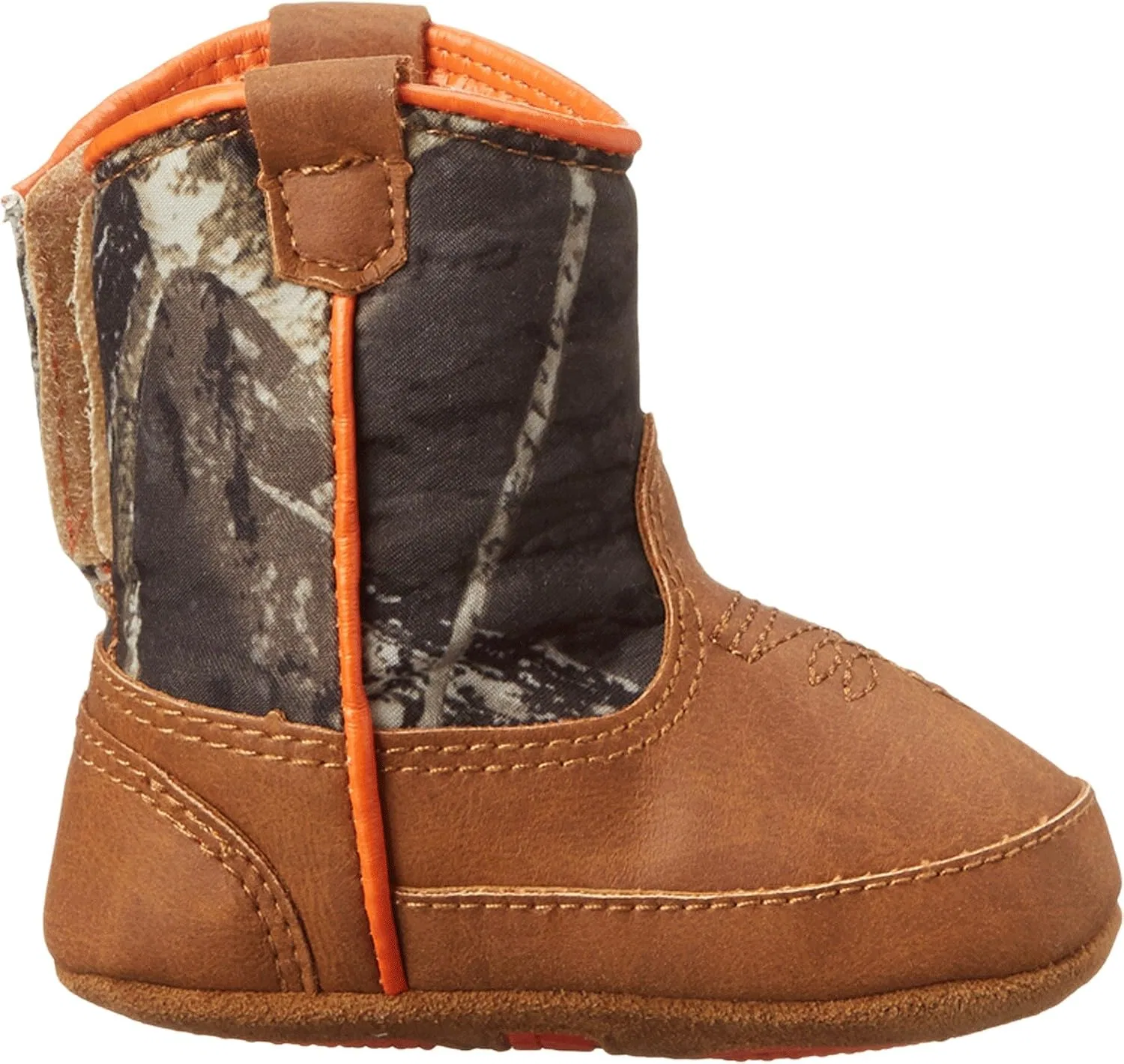 Детские сапоги для мальчиков с принтом Gunner M&F Western Products, Brown — фото 3