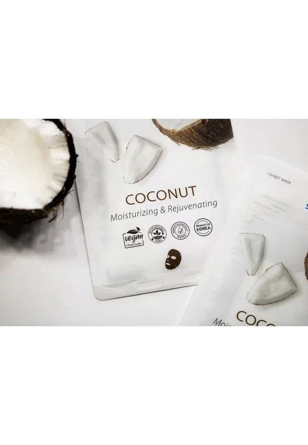 Тканевая маска с кокосом Stay Well Coconut 20 г, кокосовый — фото 3