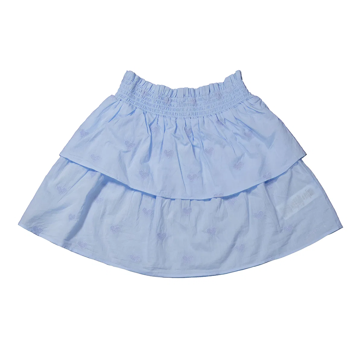 Юбка хлопковая с воланами Bonton Girls Jupe Bali Skirt, Aqua