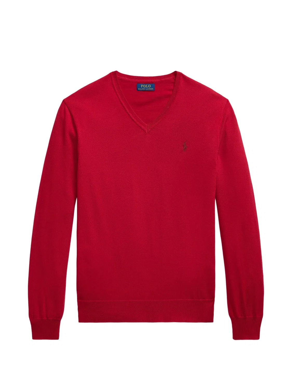 Polo Ralph Lauren Свитер с В-образным вырезом, красный