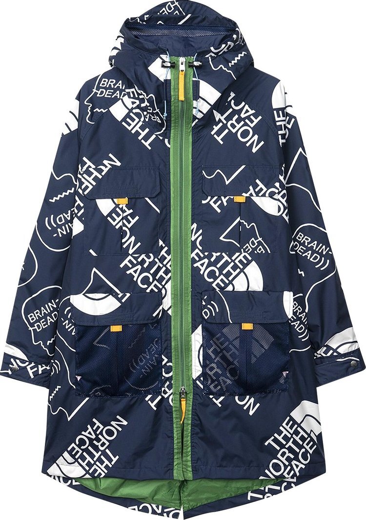 

Парка Brain Dead x The North Face 76 Oversized Mountain Parka 'Navy', синий